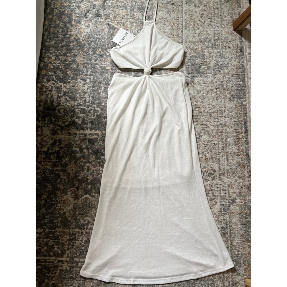 White Cutout Dress